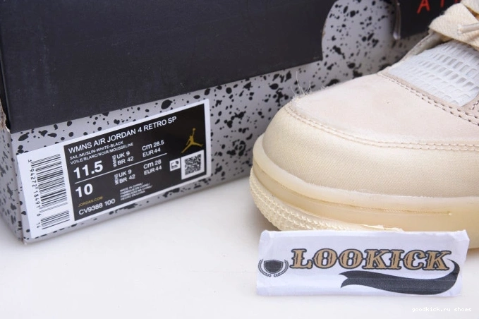 Rep Air 4 Sail Off-White x CV9388-100 Jordan 0711